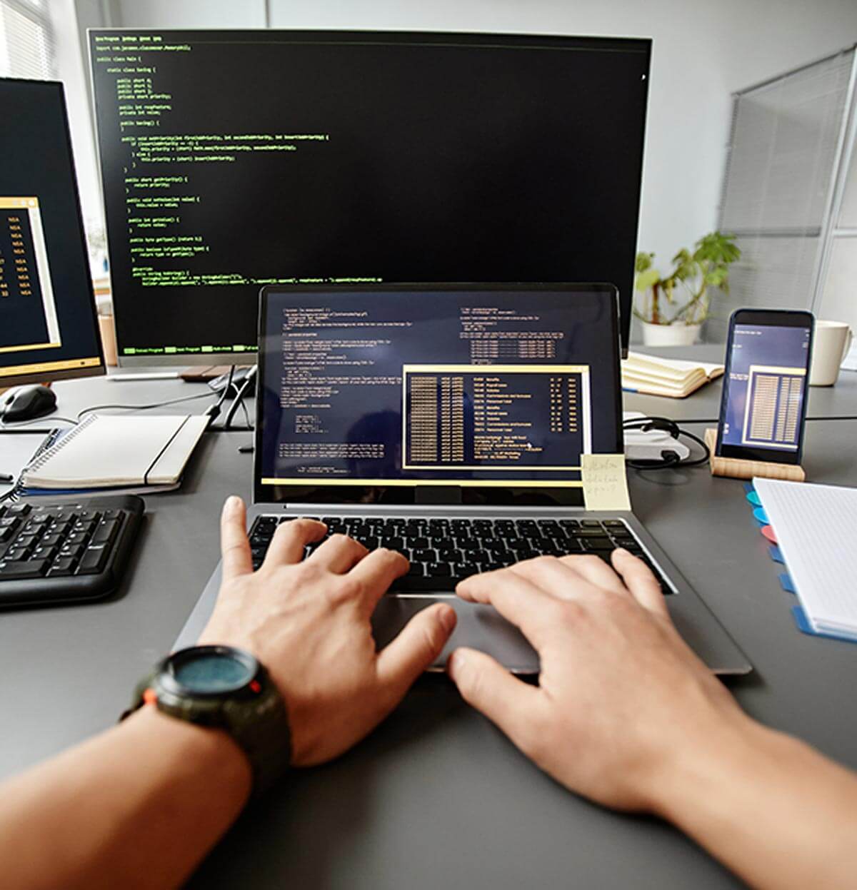 Point of view of a software developer